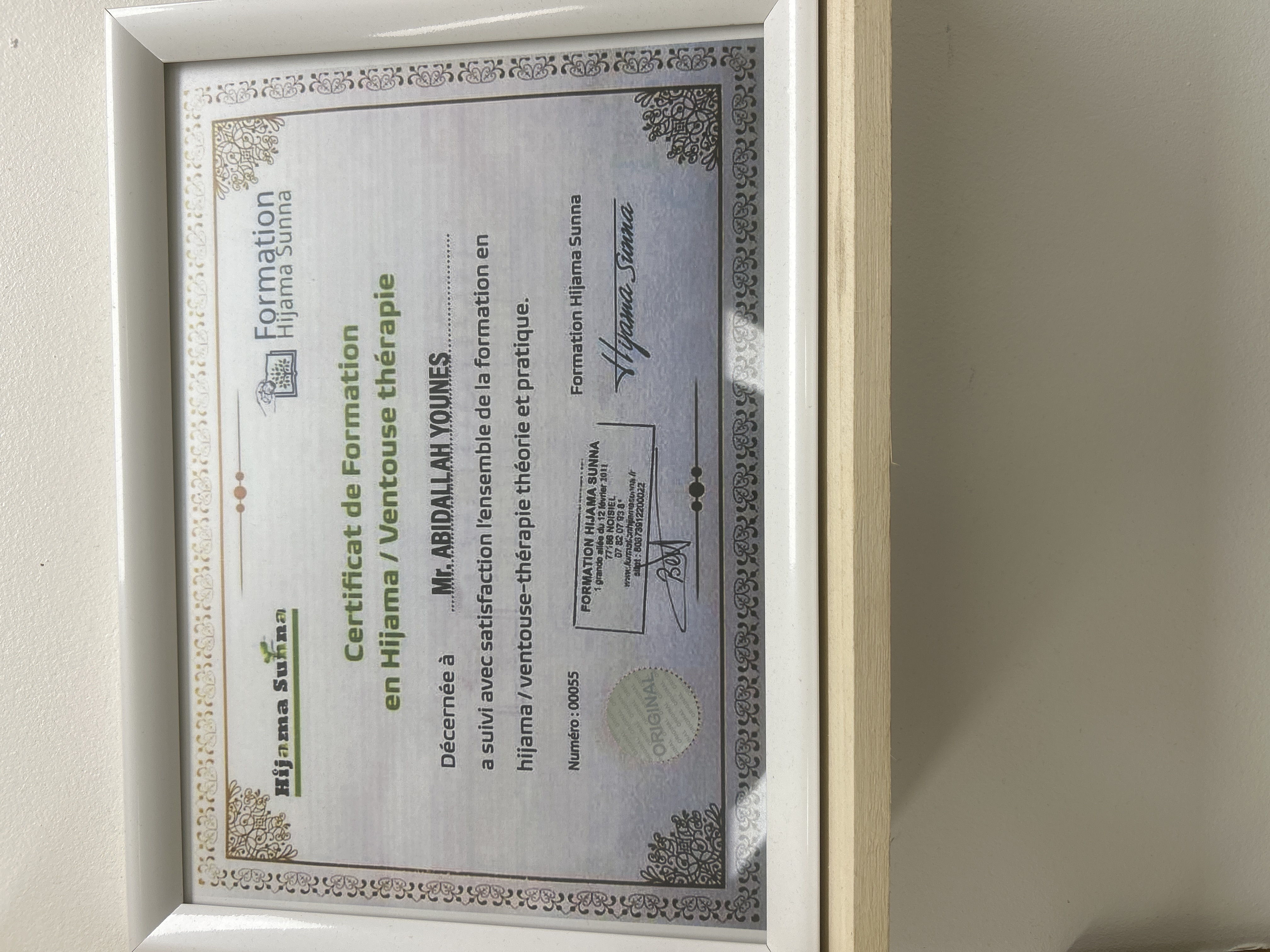 Certification : image