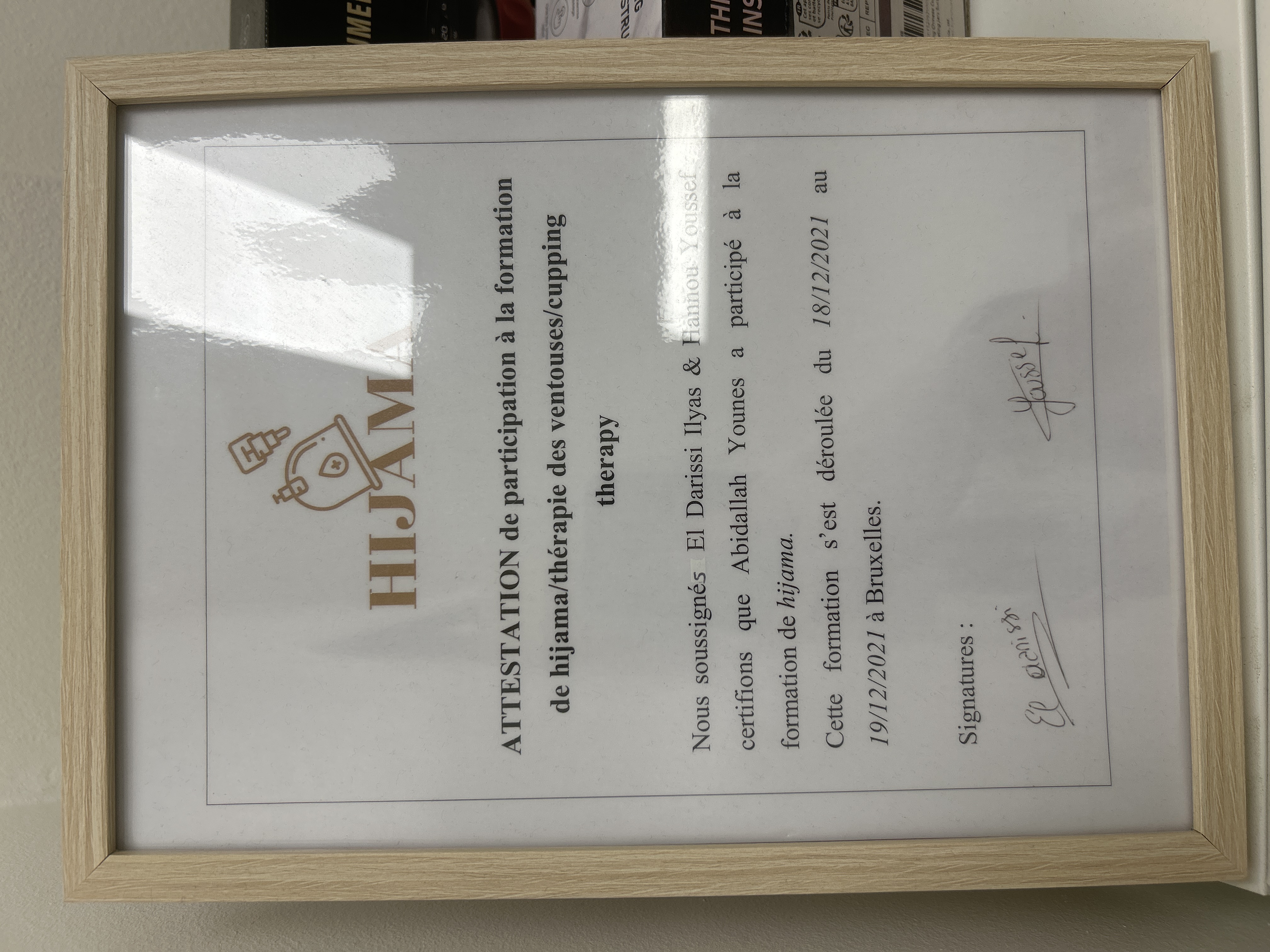 Certification : image